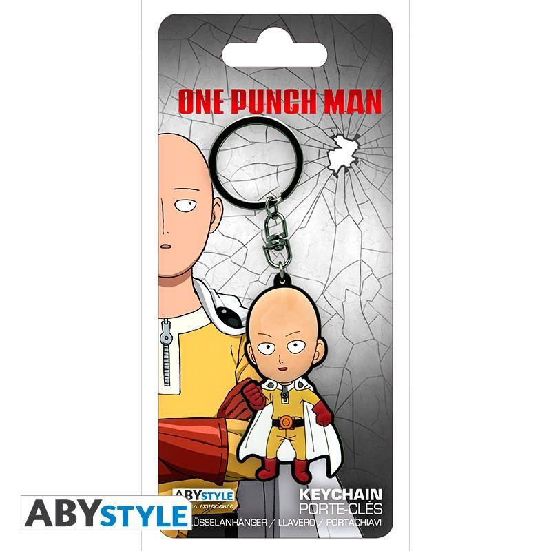 One Punch Man - PVC Schlüsselanhänger Saitama