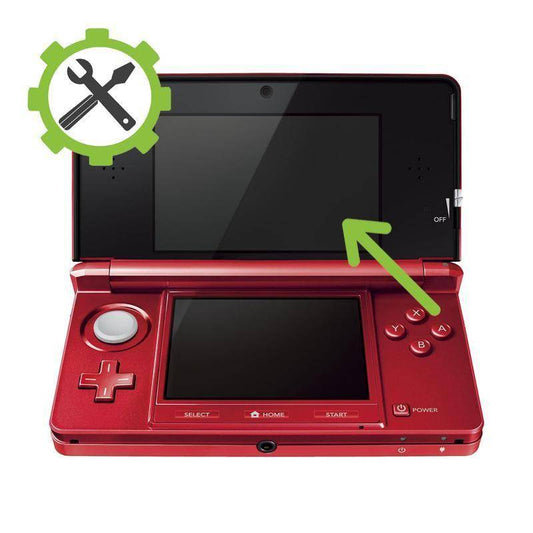 Nintendo 3DS Reparatur - Obere Display Scheibe tauschen (nicht Display)