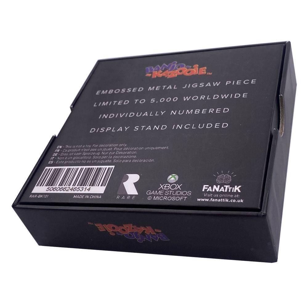 Banjo-Kazooie - Metall Replik Jiggy Puzzleteil