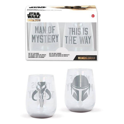Star Wars: The Mandalorian - Gläser Set Man of Mystery - 510 ml