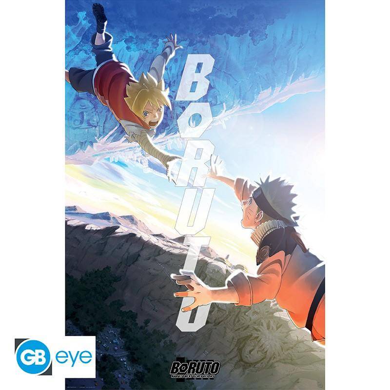 Boruto - Poster Boruto & Naruto - 91,5 x 61 cm