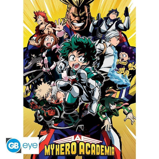 My Hero Academia - Poster Studenten - 91,5 x 61 cm