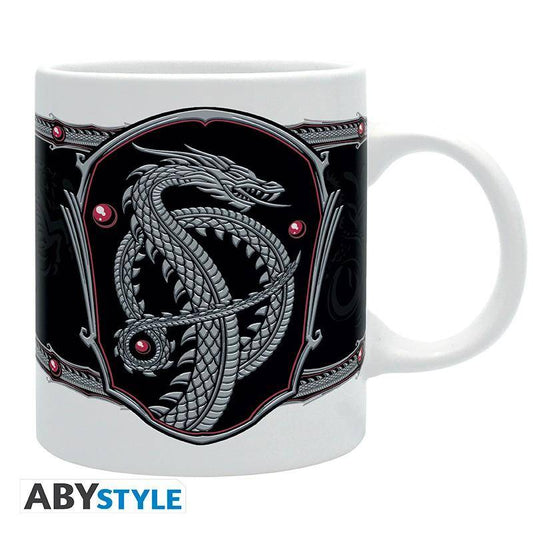 House of the Dragon - Tasse Silberner Drache - 320 ml