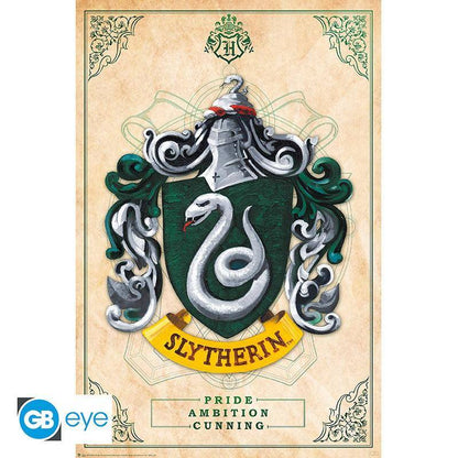 Harry Potter - Poster Slytherin - 91,5 x 61 cm