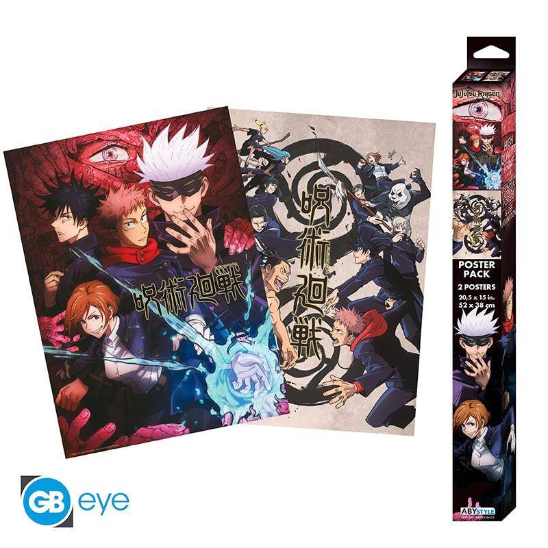 Jujutsu Kaisen - Poster Doppelpack Schulen - 52 x 38 cm