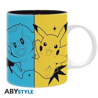 Pokémon - Tasse Karmesin & Purpur Starter + Pikachu - 320 ml