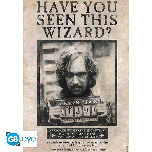 Harry Potter - Poster Gesucht: Sirius Black - 91,5 x 61 cm