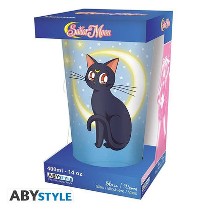 Sailor Moon - Glas Luna & Artemis - 400 ml