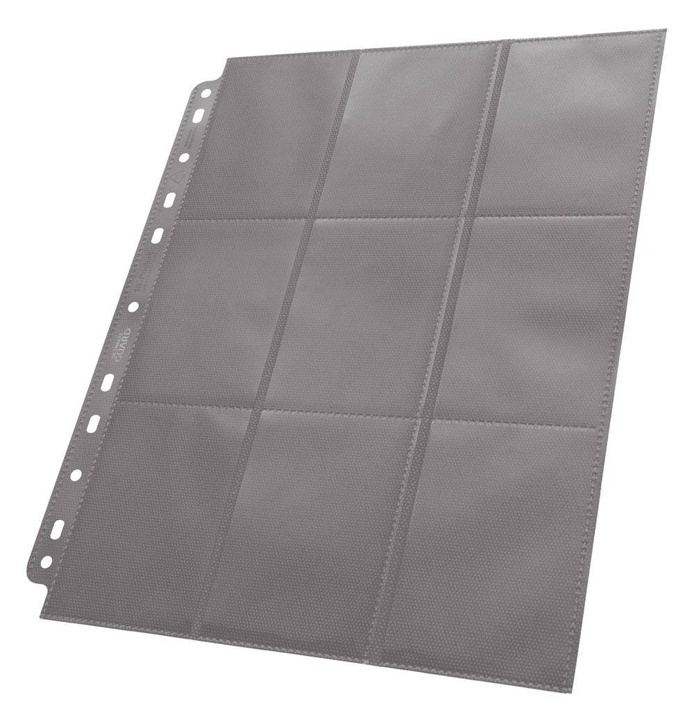 Ultimate Guard - Kartenseiten 18 Taschen Seiteneinschub - Grau (50)