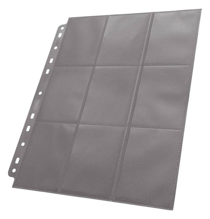 Ultimate Guard - Kartenseiten 18 Taschen Seiteneinschub - Grau (50)