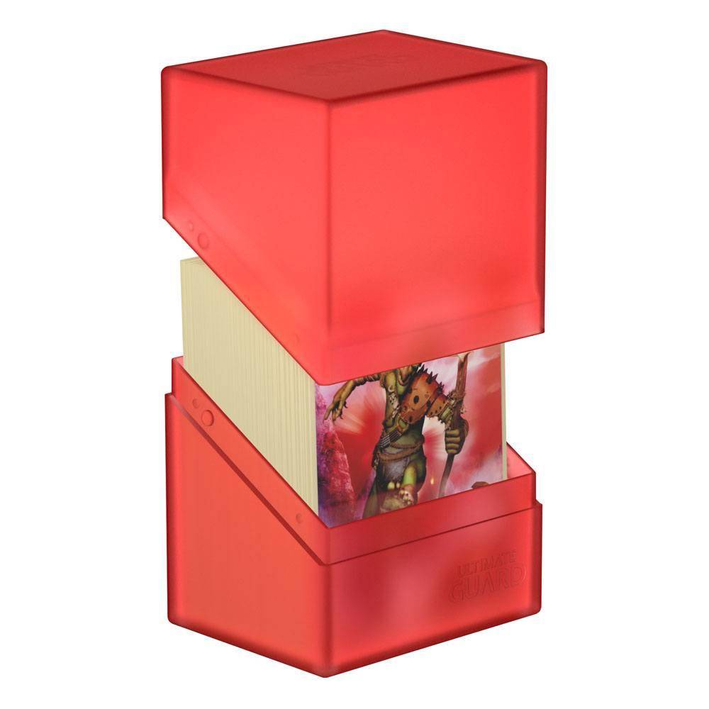 Ultimate Guard - Boulder Deckbox 80+ Standardgröße - Rubin