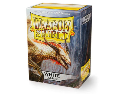 Dragon Shield - Kartenhüllen Standard Größe - Weiß Classic - 100 Stk