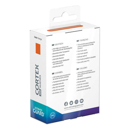 Ultimate Guard - Kartenhüllen Cortex Standardgröße - Orange - 100 Stk