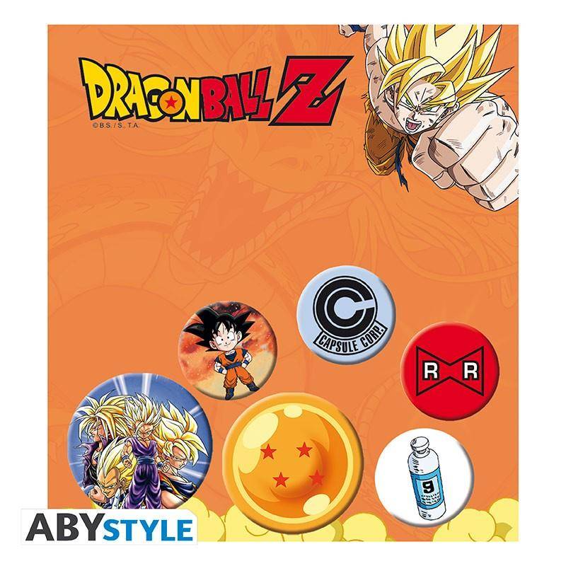 Dragon Ball - Button Set Mix