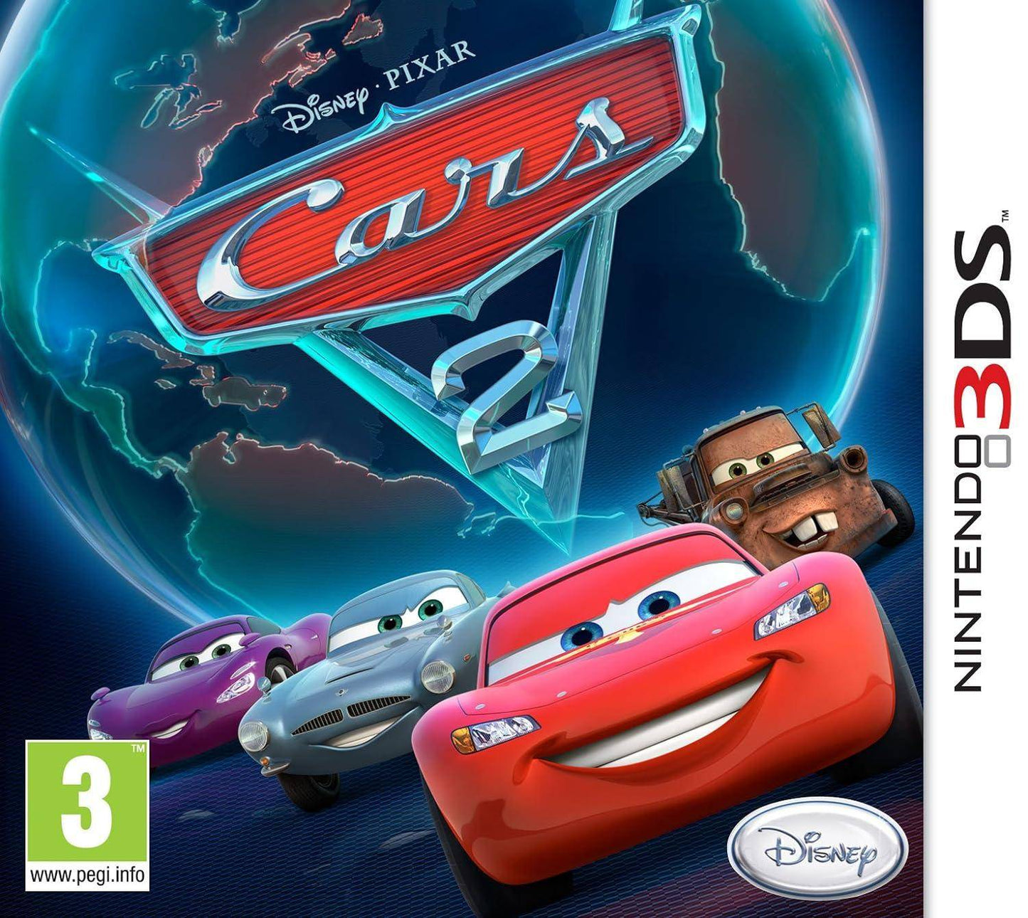 3DS - Cars 2 - Nur Modul (Gebraucht)