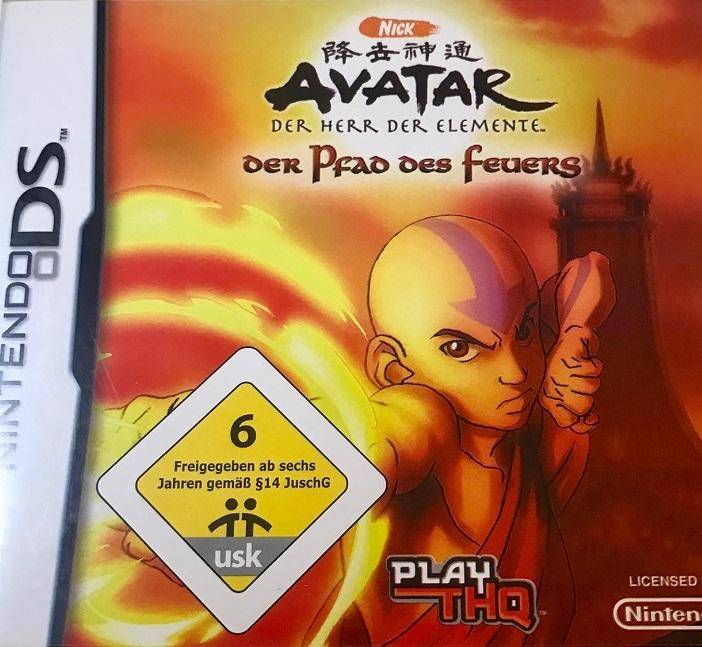 DS - Avatar Der Herr Der Elemente Der Pfad Des Feuers - Nur Modul (Gebraucht)