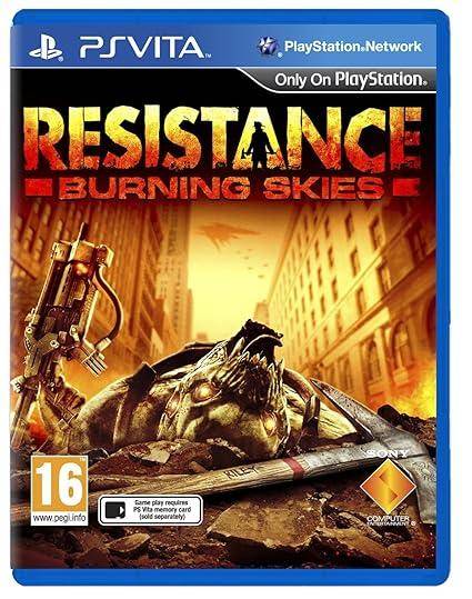 PS Vita - Resistance Burning Skies - Nur Modul (Gebraucht)