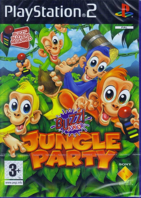 PS2 - Buzz! Junior Jungle Party - Ohne Zubehör (Gebraucht)