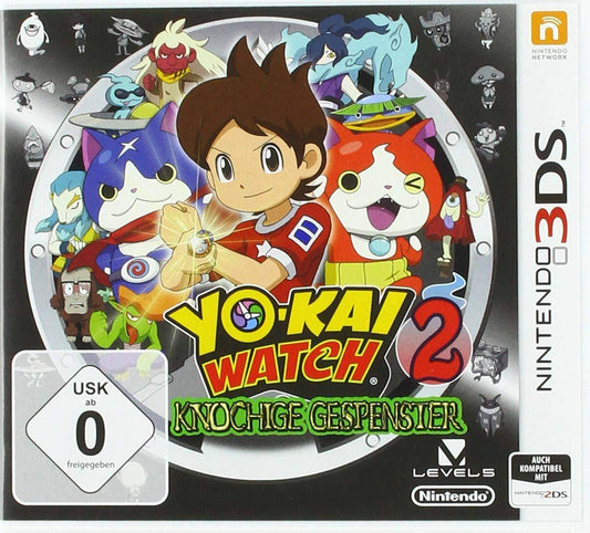 3DS - Yo Kai Watch 2 Knochige Gespenster (Gebraucht)