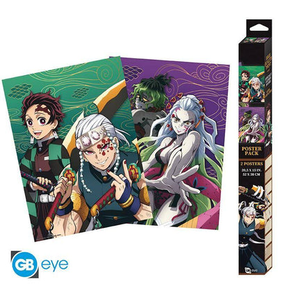 Demon Slayer - Poster Doppelpack Entertainment District - 52 x 38 cm