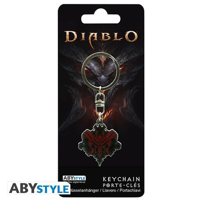 Diablo - Metall Schlüsselanhänger Logo