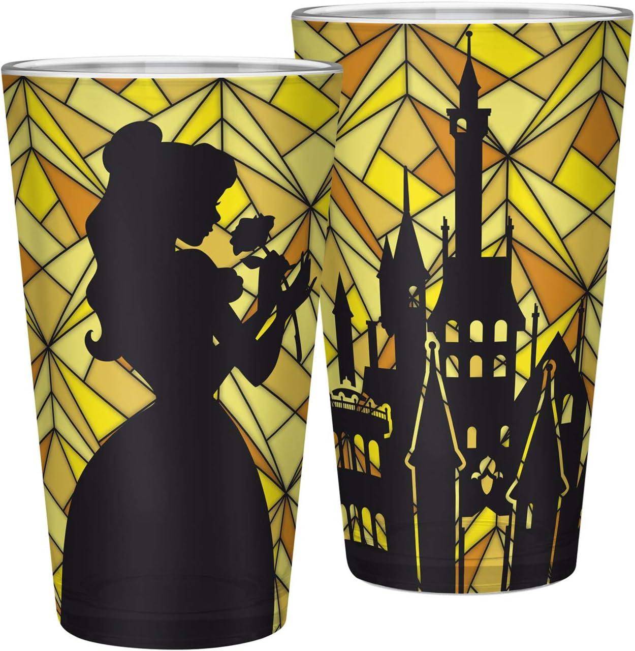 Disney - Glas Belle Buntglas - 400ml