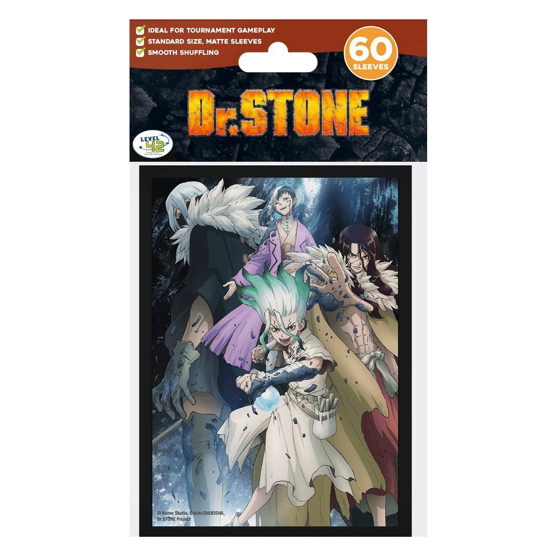 Dr. Stone - Kartenhüllen Standard Größe Kampfteam - 60 Stk