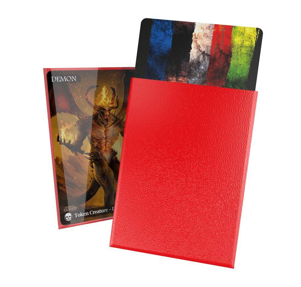 Ultimate Guard - Kartenhüllen Cortex Standardgröße - Rot - 100 Stk