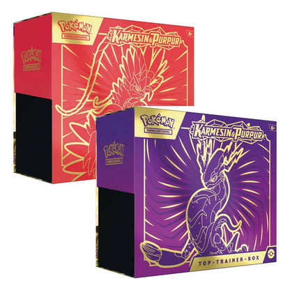 Pokemon - Top Trainer Box Karmesin & Purpur - DE