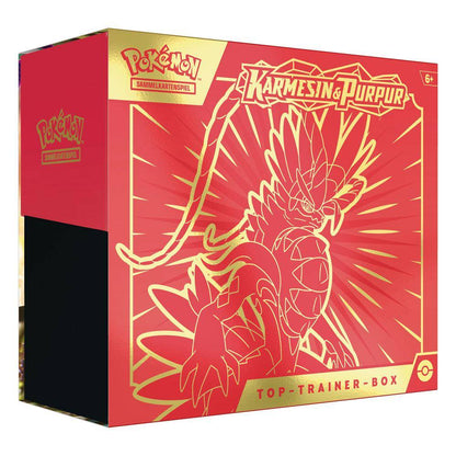 Pokemon - Top Trainer Box Karmesin & Purpur - DE