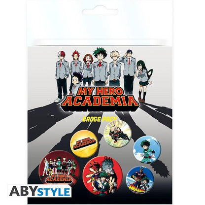 My Hero Academia - Button Set Charaktere