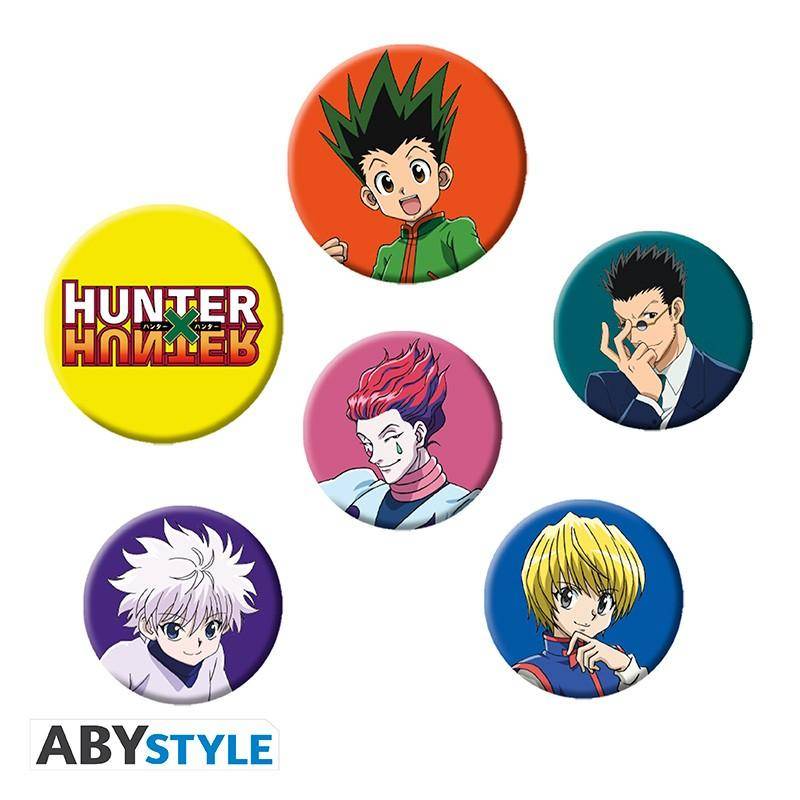 Hunter x Hunter - Button Set Charaktere