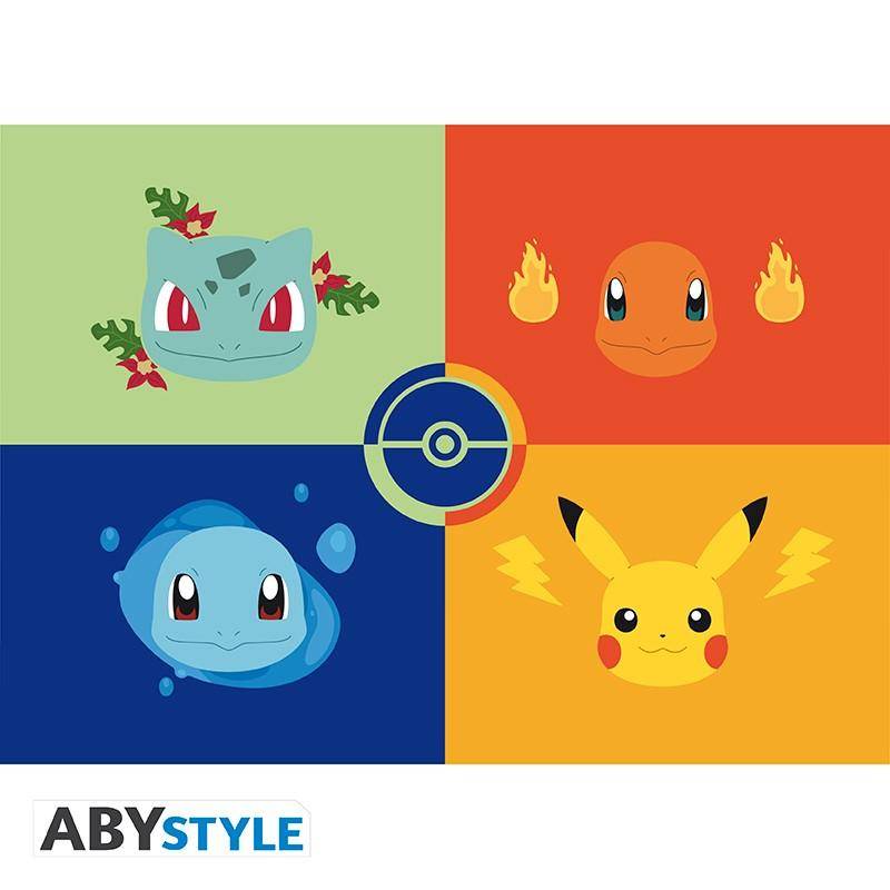 Pokémon - Postkartenset Starter 1. Generation - 14,8 x 10,5 cm