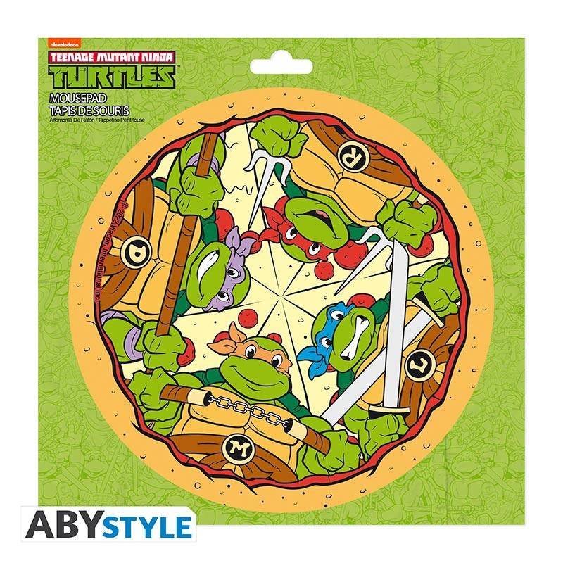 Teenage Mutant Ninja Turtles - Mousepad Pizza - 21,5 cm