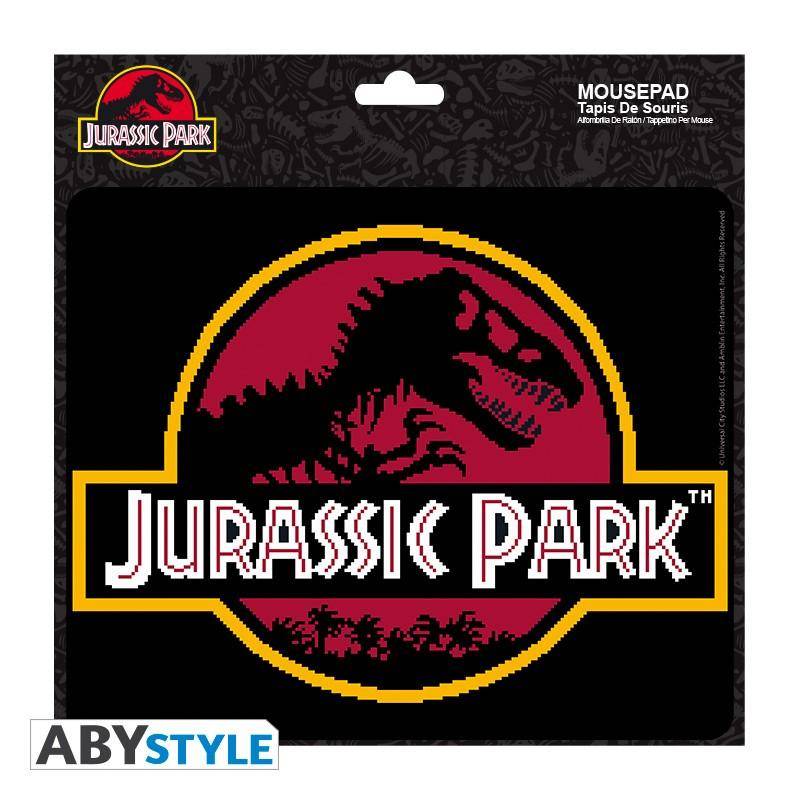 Jurassic Park - Mousepad Pixel Logo - 23,5 x 19,5 cm