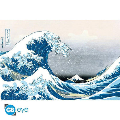 Hokusai - Poster Große Welle - 91,5 x 61 cm