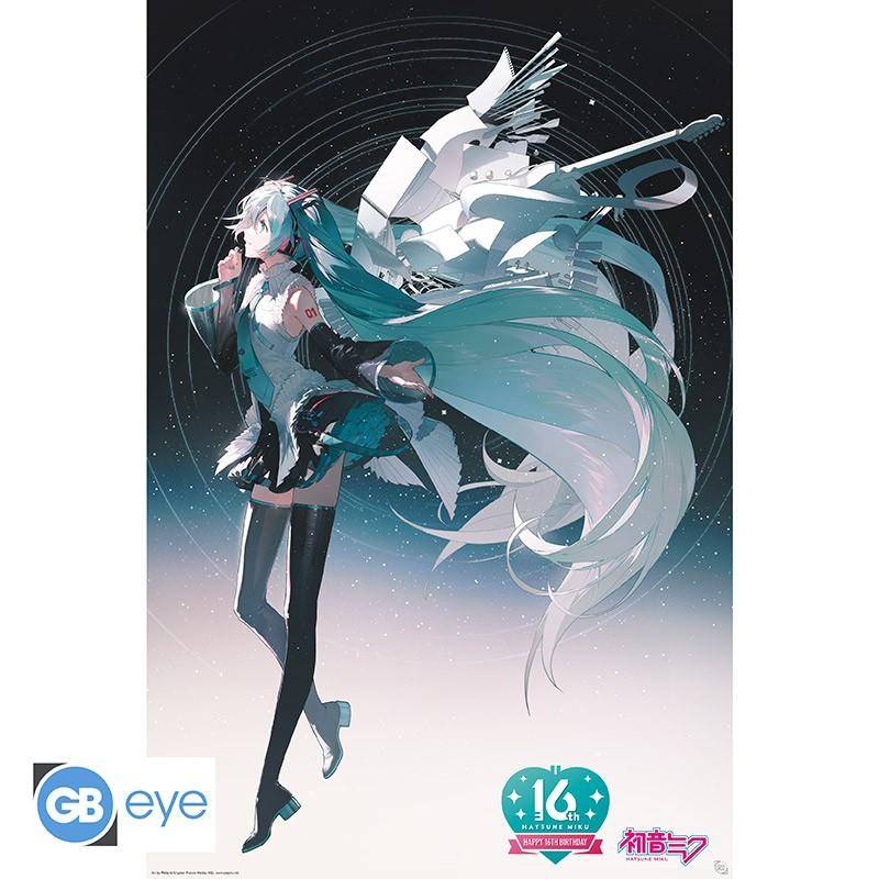 Hatsune Miku - Poster 16. Geburtstag Miku - 91,5 x 61 cm