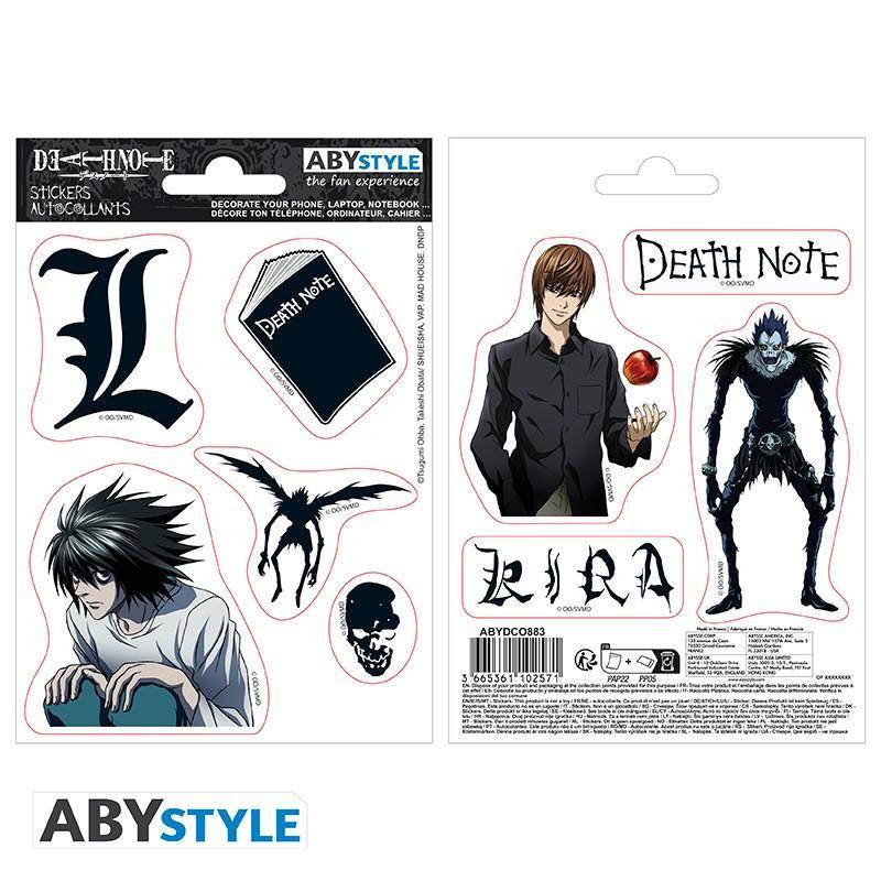 Death Note - Sticker Charaktere & Symbole