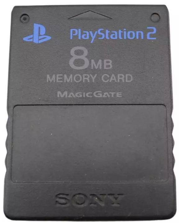PS2 - Memory Card - Schwarz - 8MB (Gebraucht)