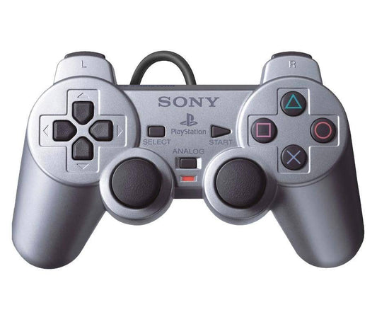PS2 - Controller - Silber (Gebraucht)