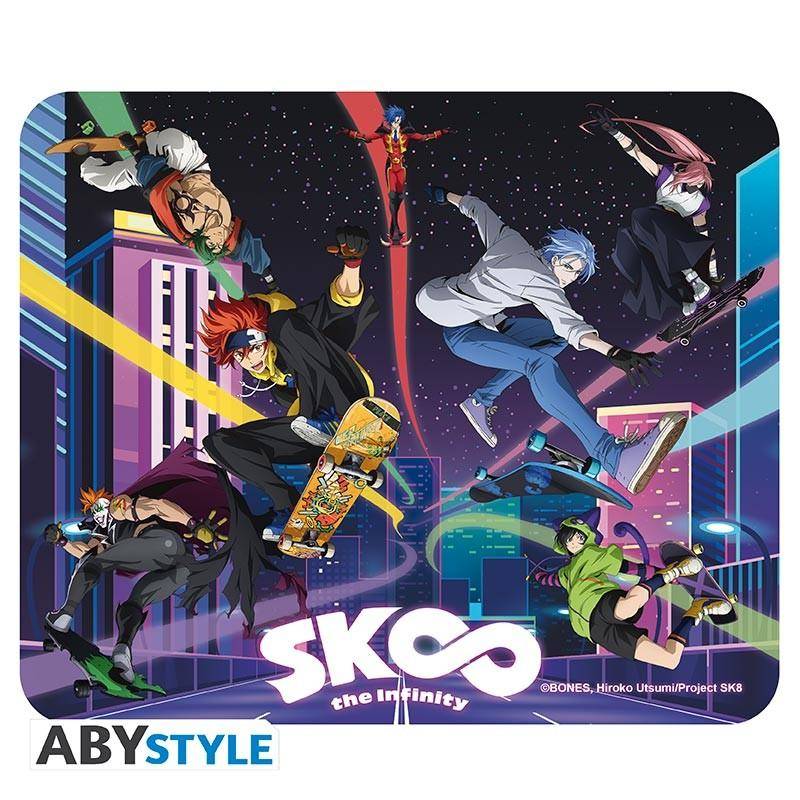 SK8 The Infinity - Mousepad City Skating - 23,5 x 19,5 cm