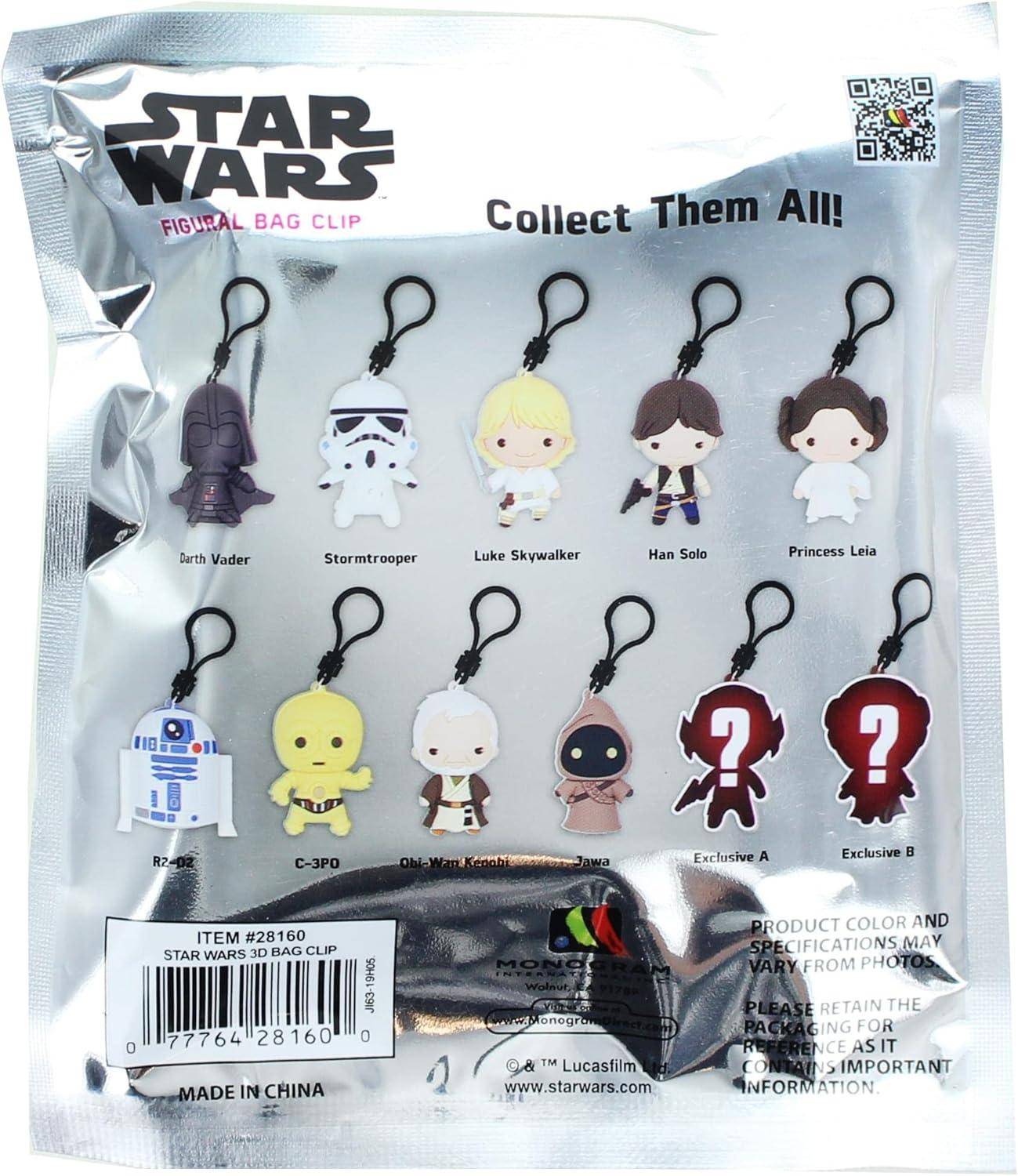 Star Wars - Mystery Bag PVC Schlüsselanhänger Charaktere