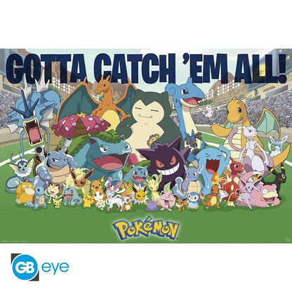 Pokémon - Poster Allzeit Favoriten - 91,5 x 61 cm