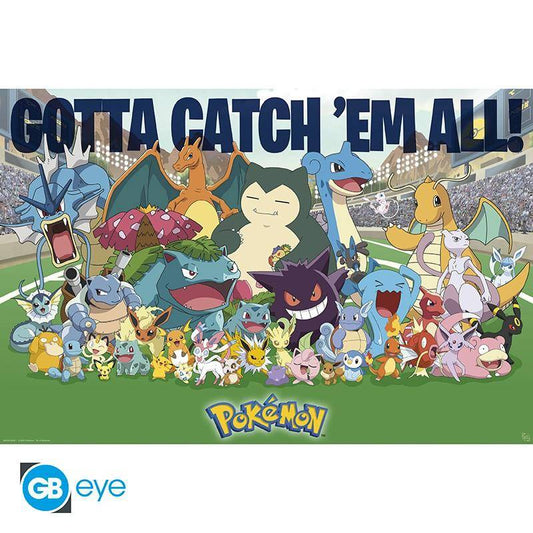 Pokémon - Poster Allzeit Favoriten - 91,5 x 61 cm