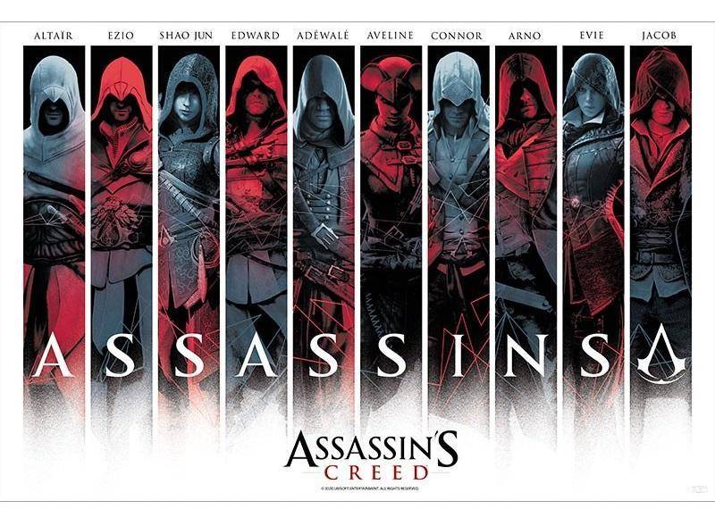 Assassin's Creed - Poster Assassinen Zeitalter - 91,5 x 61 cm