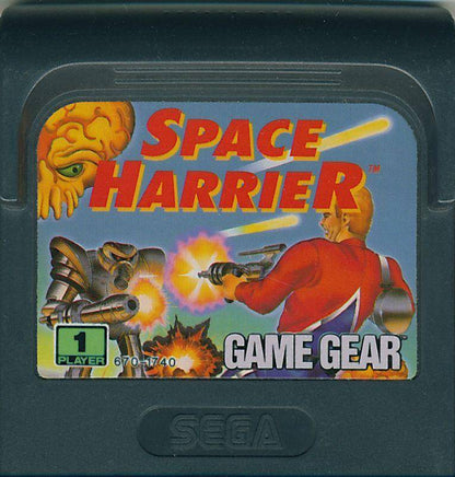 Sega Game Gear - Space Harrier - Nur Modul (Gebraucht)