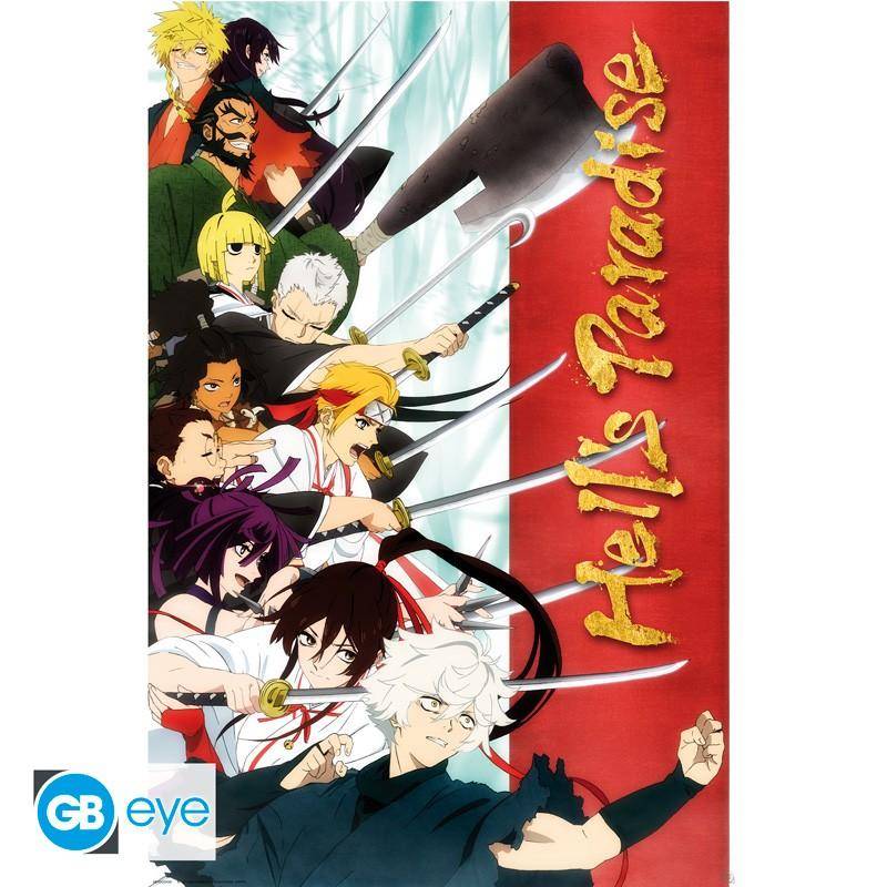 Hell's Paradise - Poster Staffel 1 - 91,5 x 61 cm