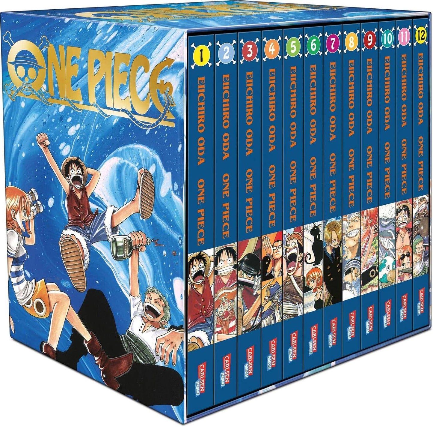 One Piece - Schuber - Band 1 - 12 (Gebraucht)