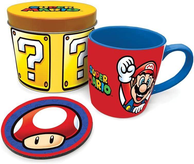 Nintendo - Geschenkset Super Mario - Tasse & Untersetzer
