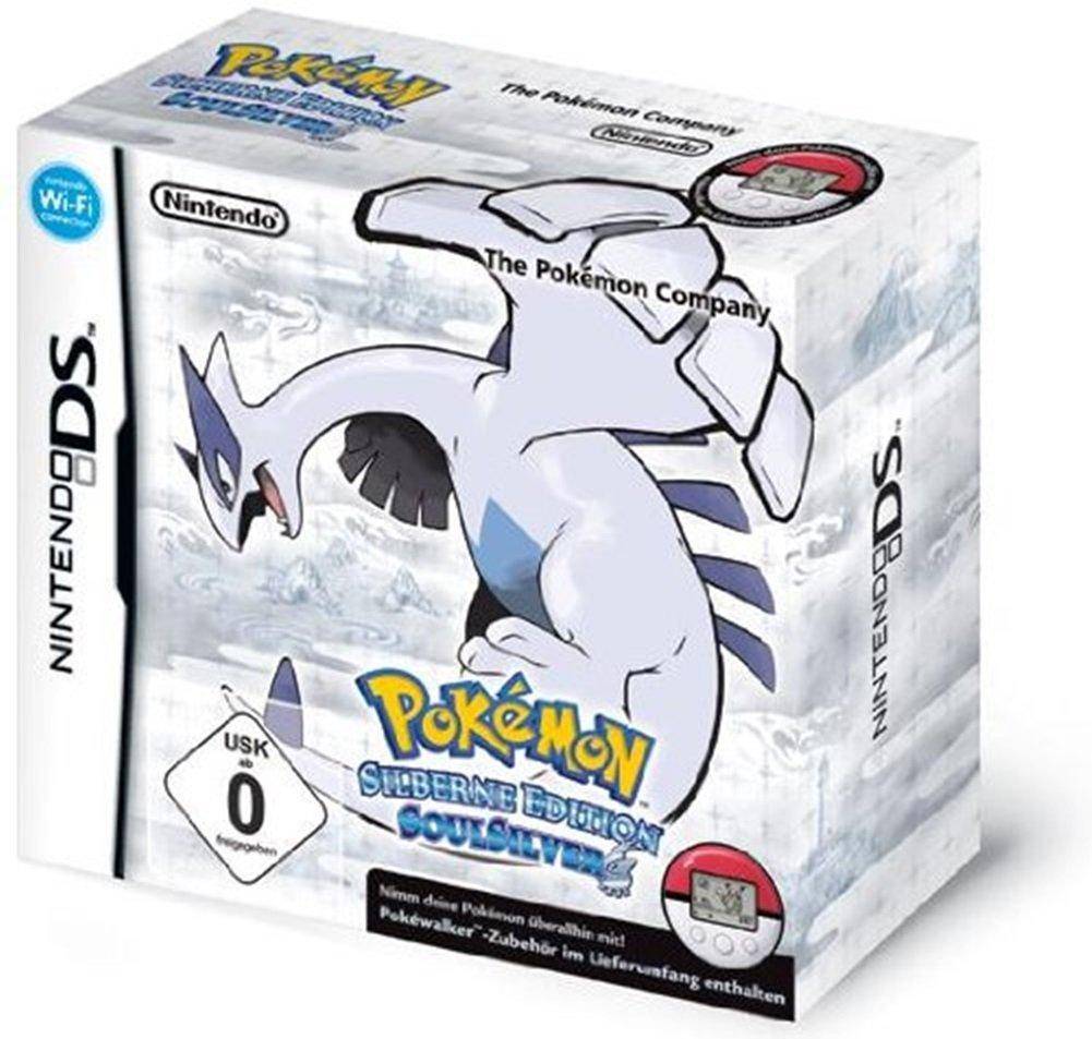 DS - Pokemon Silberne Edition SoulSilver inkl Pokewalker (Gebraucht)